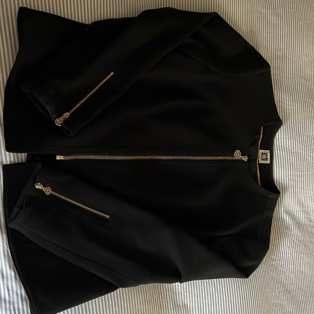 Anne Klein casual zip jacket